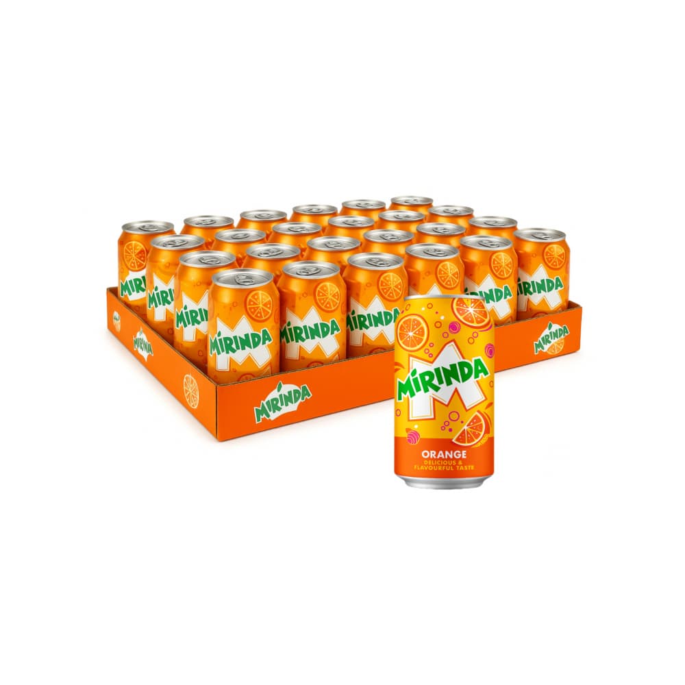 Refresco gaseado sabor naranja Mirinda (24 x 300 ml) - Imagen 1