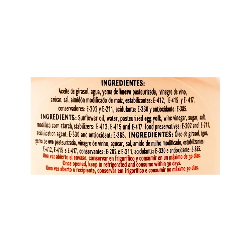 Mayonesa Original Cosami (300 ml) - Miniatura 3