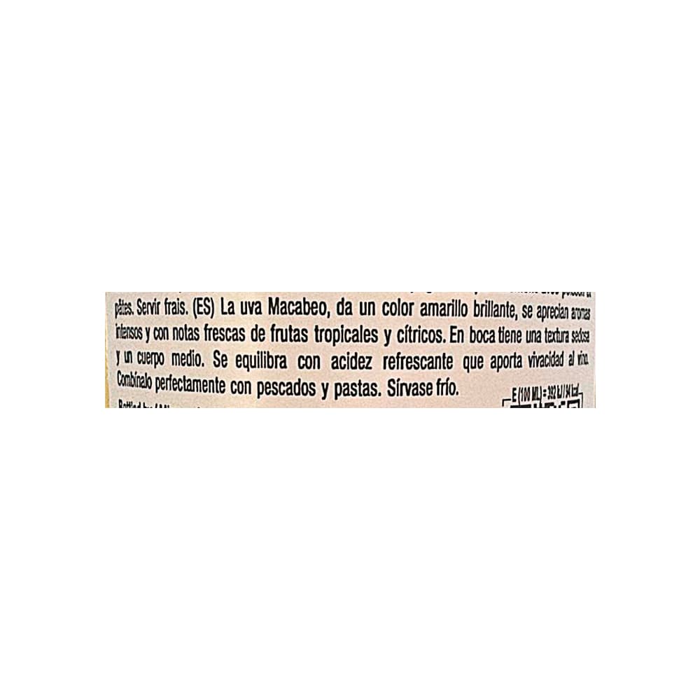 Vino blanco semidulce Barón de Rubí Macabeo (750 ml) - Miniatura 3