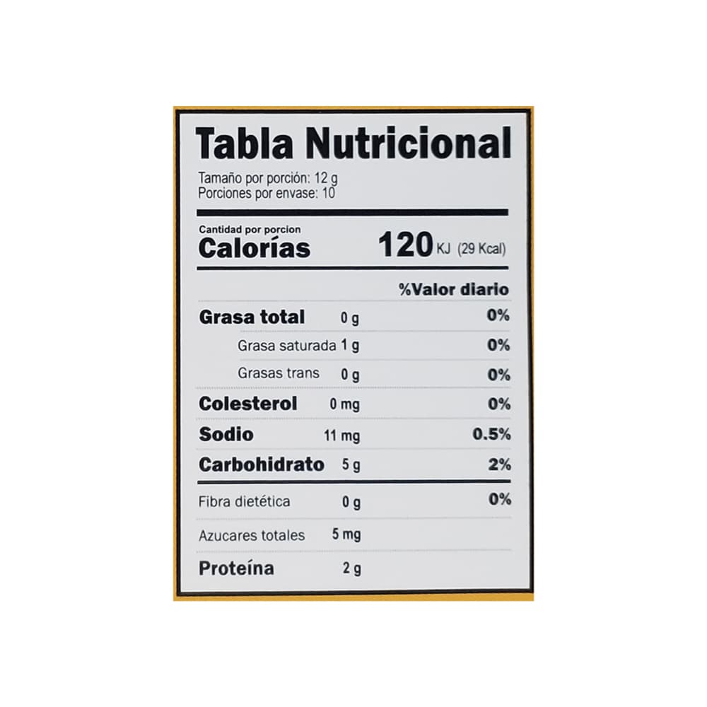 Gelatina sabor naranja Nutrimeals (120 g / 4.23 oz) - Miniatura 4