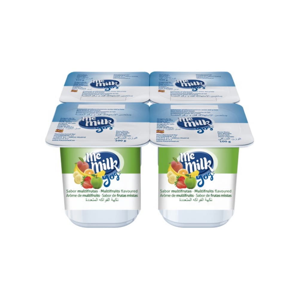 Yogur pasteurizado con sabor a multifrutas Me Milk (16 x 120 g / 4.23 oz) - Miniatura 2