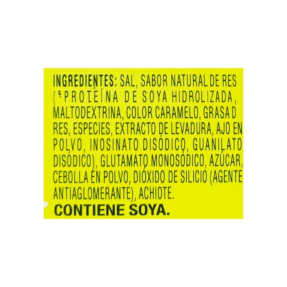 Cubito en polvo de caldo con sabor a carne de res Goya (10 g) - Miniatura 4