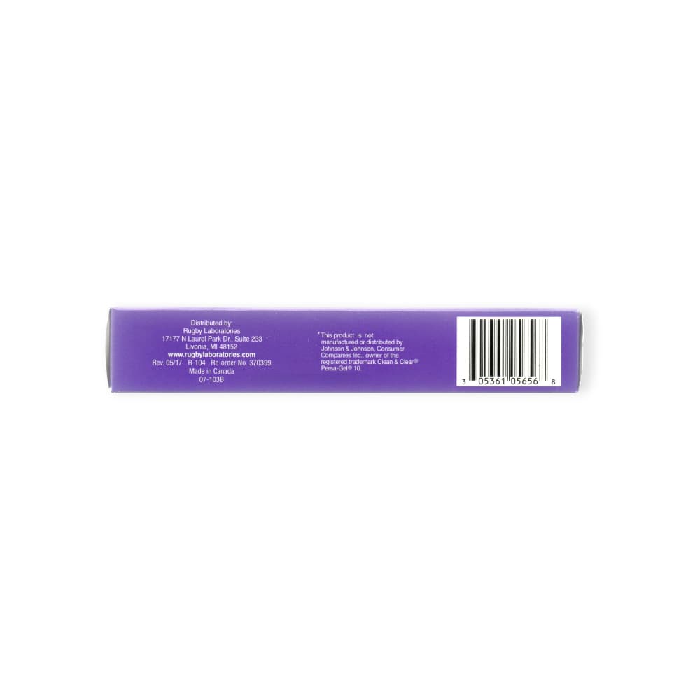 Medicación para el acné. Gel de peróxido de benzoilo 10 % Rugby (42.5 g / 1.5 oz) - Miniatura 3