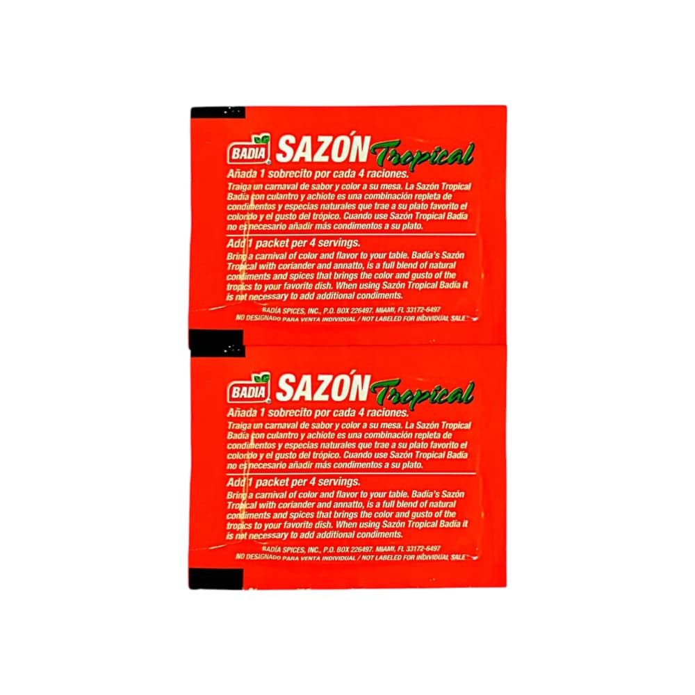 Sazón Tropical con Culantro y Achiote Badia (10 g) - Miniatura 2