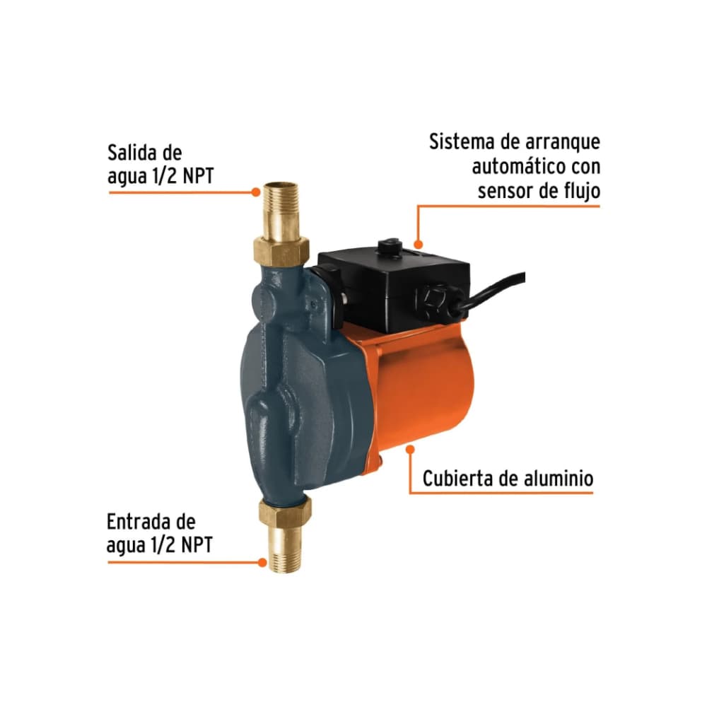 Bomba presurizadora de 25 L/min Truper - Miniatura 4