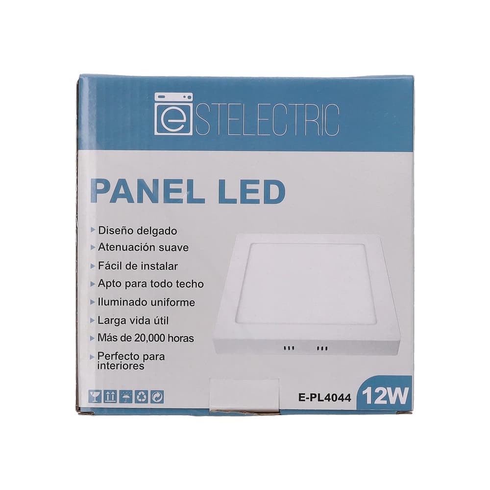 Panel LED cuadrado 12W Estelectric (1 U) - Miniatura 2