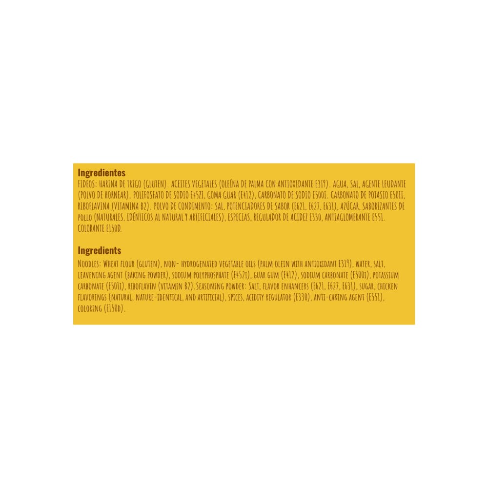 Sopa instantánea de fideos sabor a pollo Qbanito (3 x 70 g / 2.47 oz) - Miniatura 3