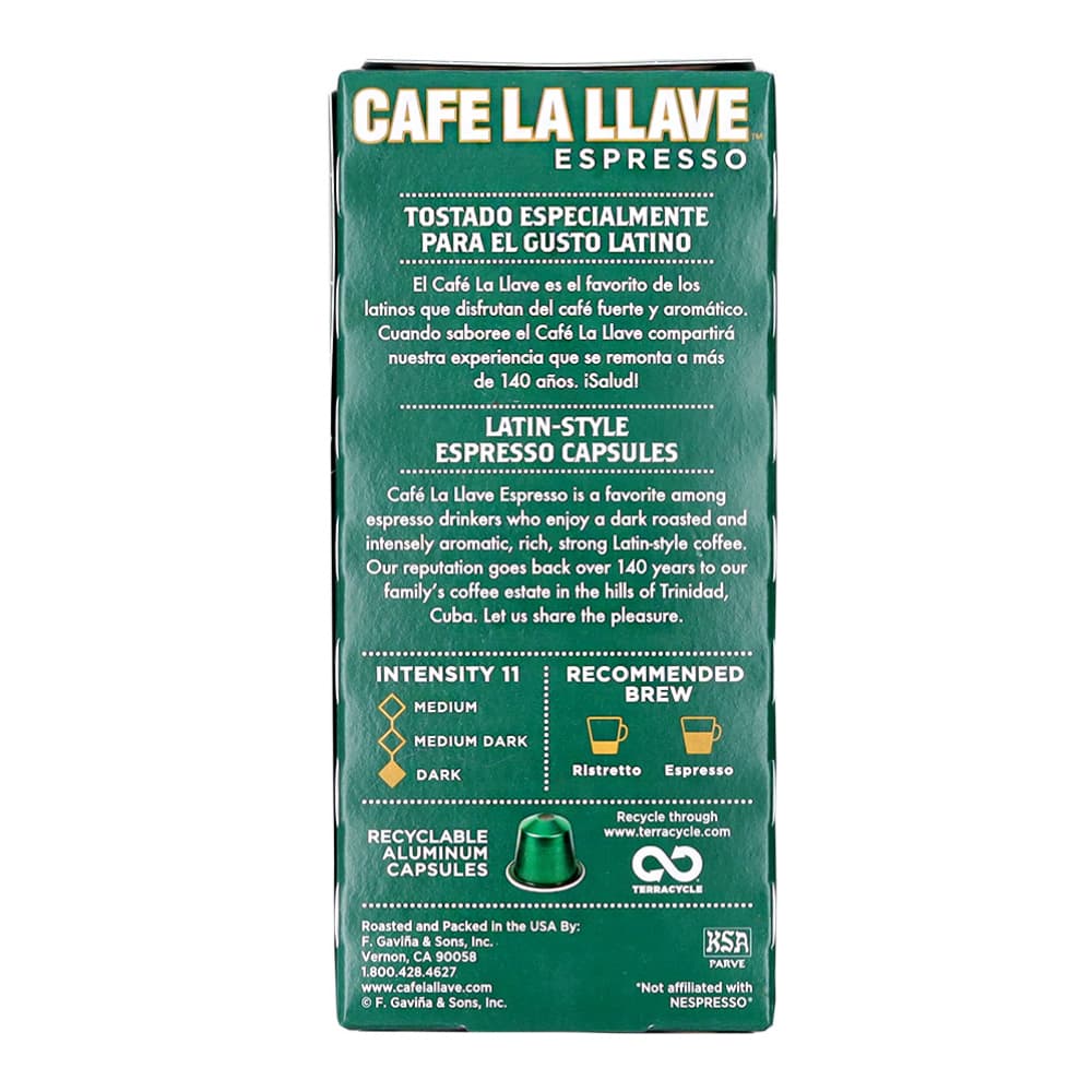 Surtido de café: Café La Carreta + Café Santa Bárbara + Café La Llave en cápsula - Miniatura 3
