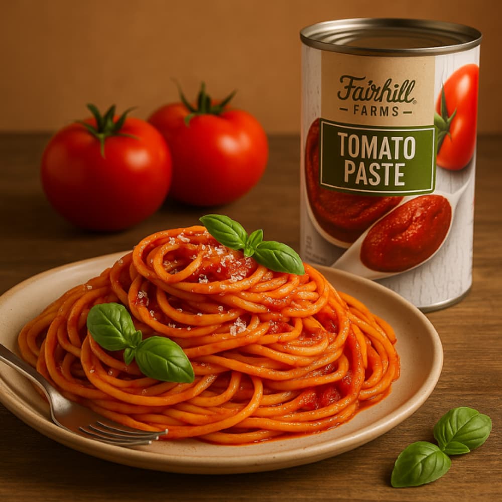 Pasta de tomate Fairhill Farms (170 g / 6 oz) - Miniatura 4