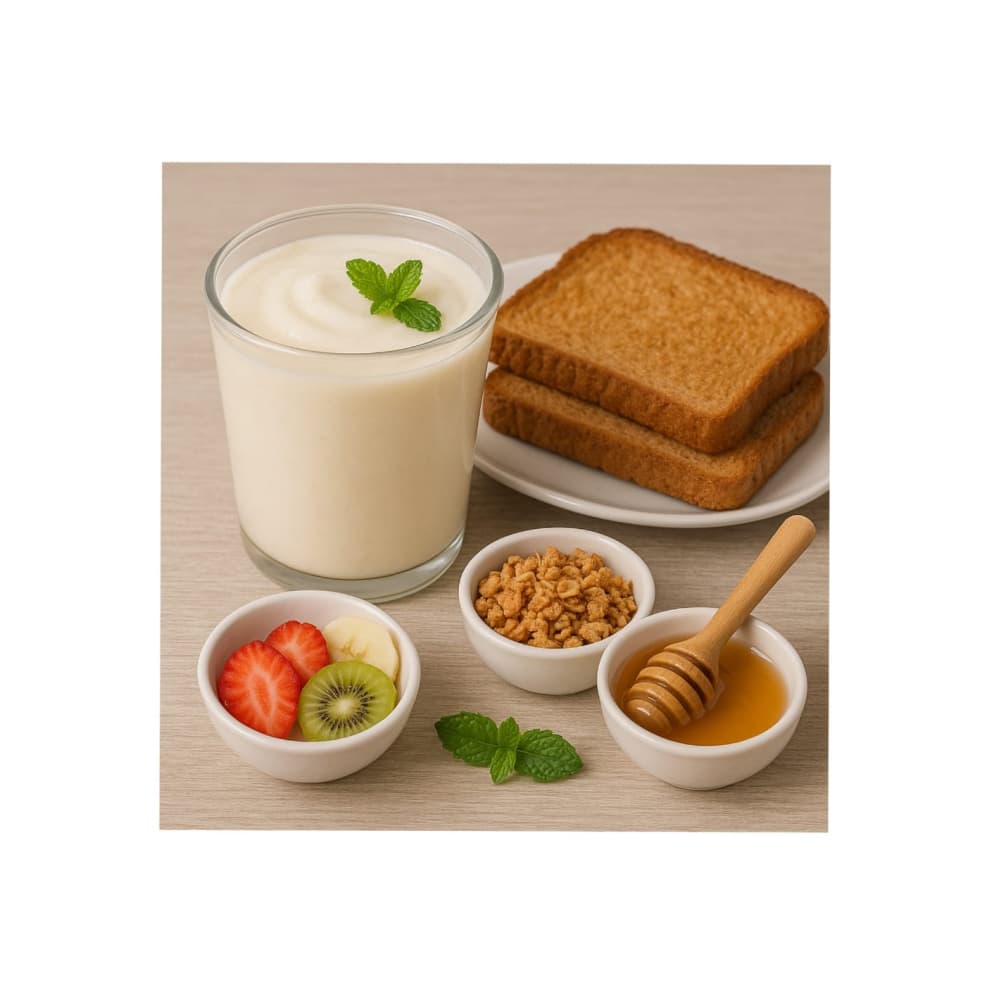 Yogurt probiótico de coágulo sabor guanábana Alask (1 L) - Miniatura 4