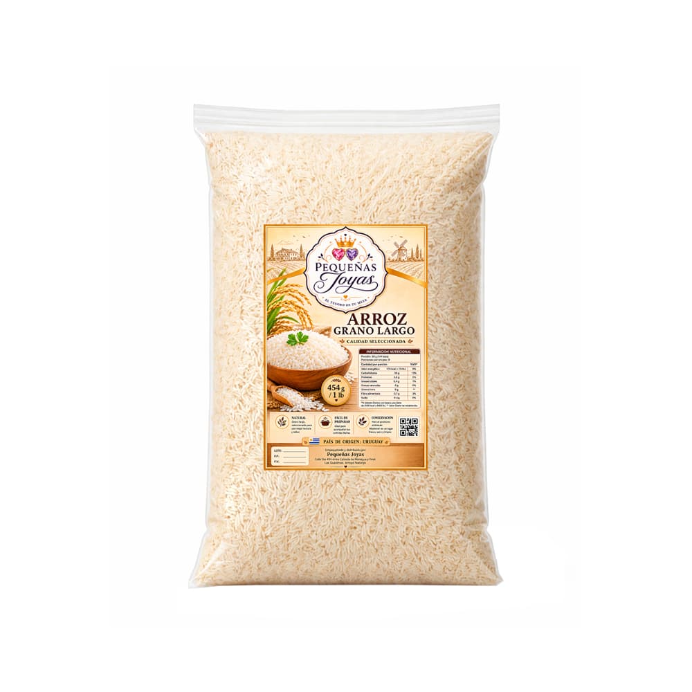 Arroz grano largo Pequeñas Joyas (454 g / 1 lb) - Miniatura 1
