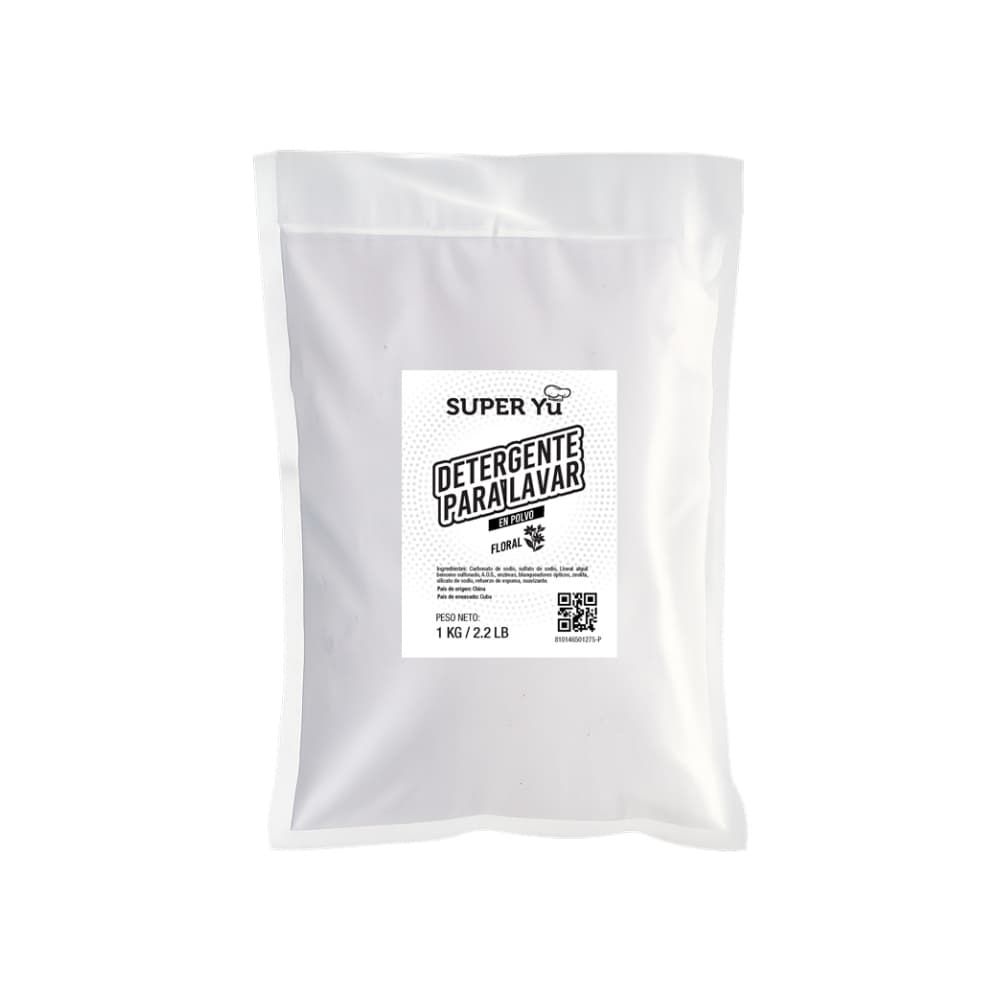 Detergente en polvo con aroma a flores Super Yu (1 kg / 2.2 lb) - Miniatura 3