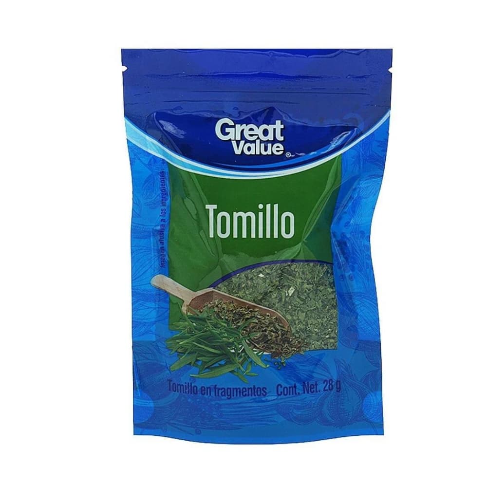 Tomillo en fragmentos Great Value (25 g) - Miniatura 2