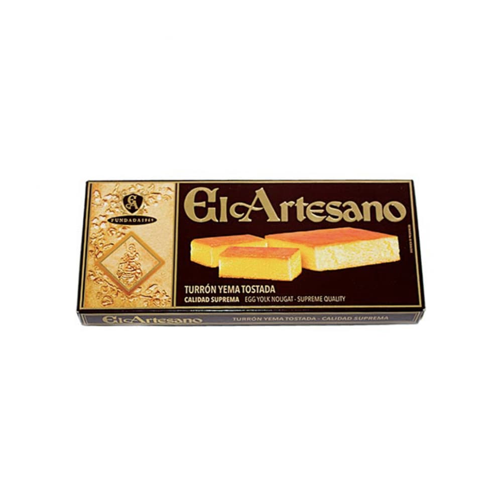 Turro´n yema tostada El Artesano (150 g / 5.29 oz) - Imagen 1
