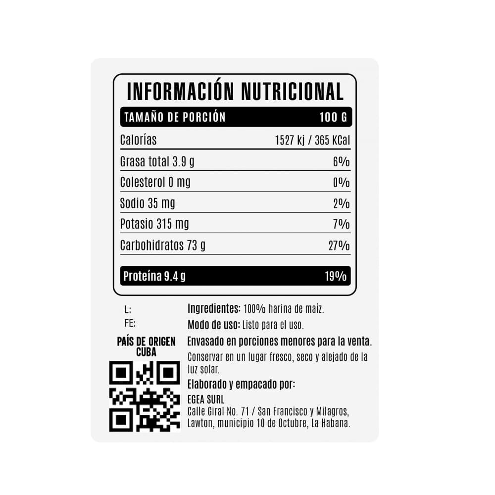 Harina de maíz Cosecha Real (4.54 kg / 10 lb) - Miniatura 4