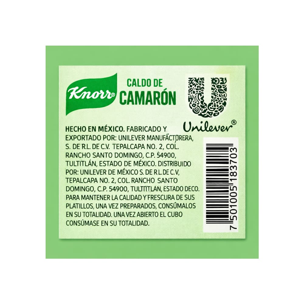 Caldo de camarón Knorr (84 g / 2.96 oz) - Miniatura 3
