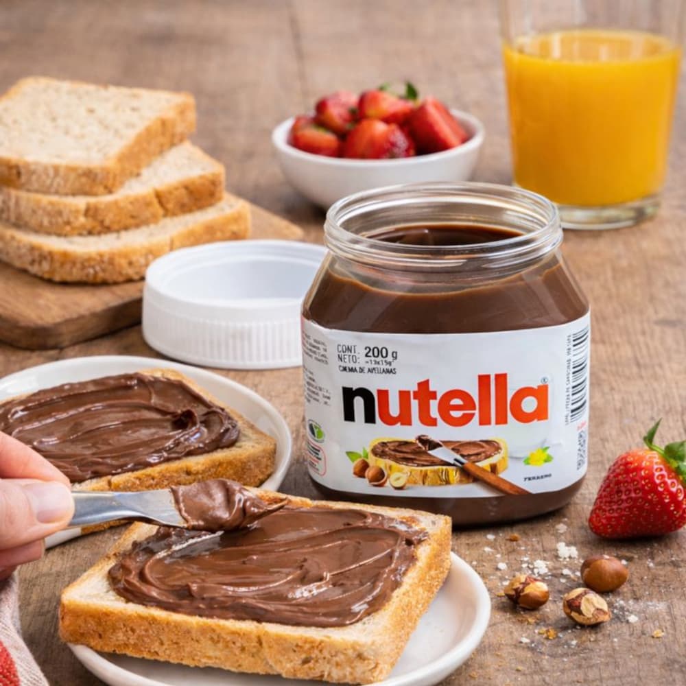 Crema de avellanas con cacao Nutella Ferrero (200 g / 7.05 oz) - Miniatura 5