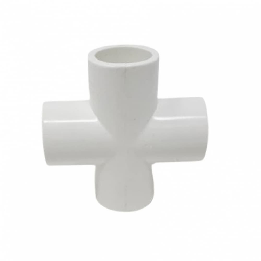 Conector cruzado PVC-U de 1” para tubería Malu - Imagen 1