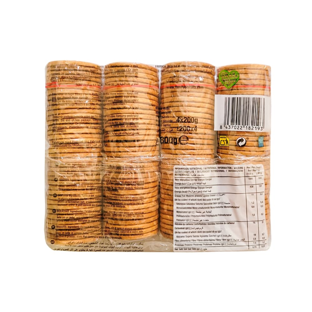 Galletas maría dorada Family Biscuits (800 g / 1.76 lb) - Miniatura 3