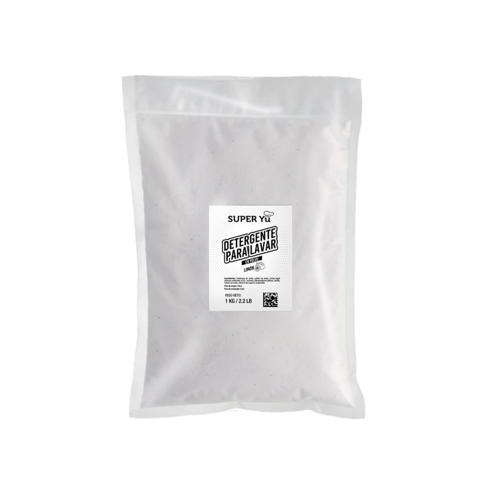 Detergente en polvo con aroma a limón Super Yu (1 kg / 2.2 lb) - Miniatura 2