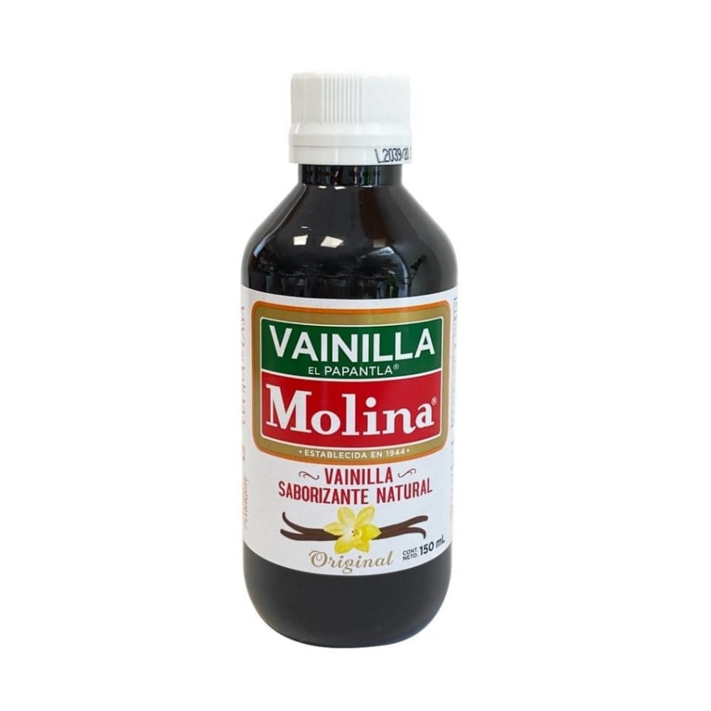 Extracto de vainilla natural Molina (150 ml / 5.0 fl oz) - Imagen 1