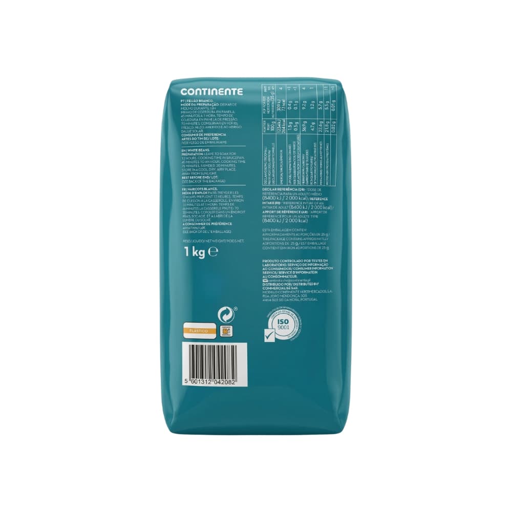 Frijoles Blancos Continente (1 kg / 2.2 lb) - Miniatura 2