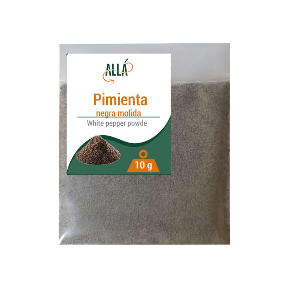 Pimienta negra molida ALLÁ (10 g) - Miniatura 2