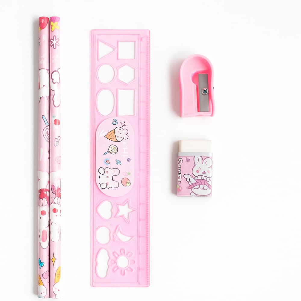 Estuche de materiales escolares Sweet (1 U) - Imagen 1