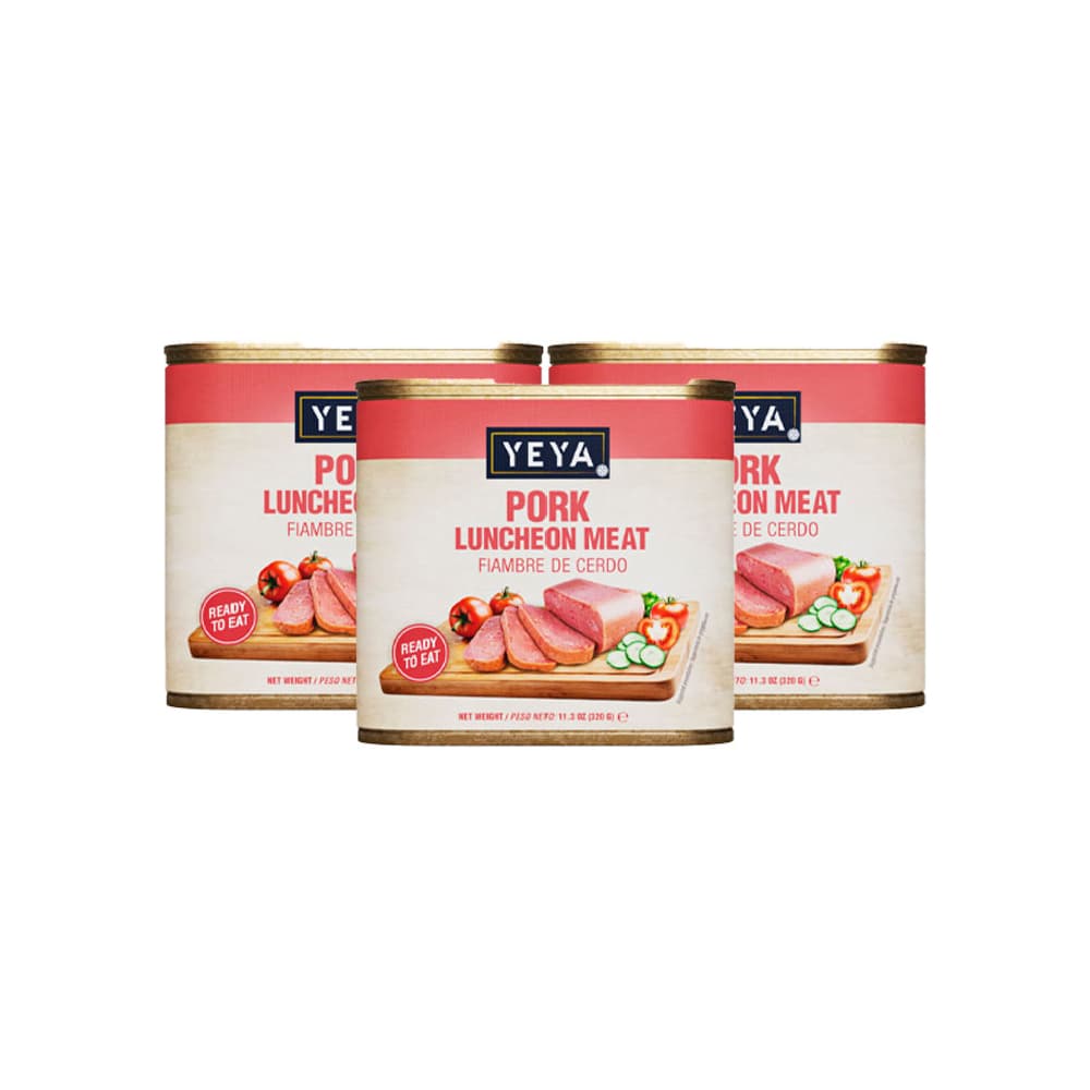 Fiambre de cerdo - spam- Yeya (3 x 320 g / 11.3 oz) - Imagen 1