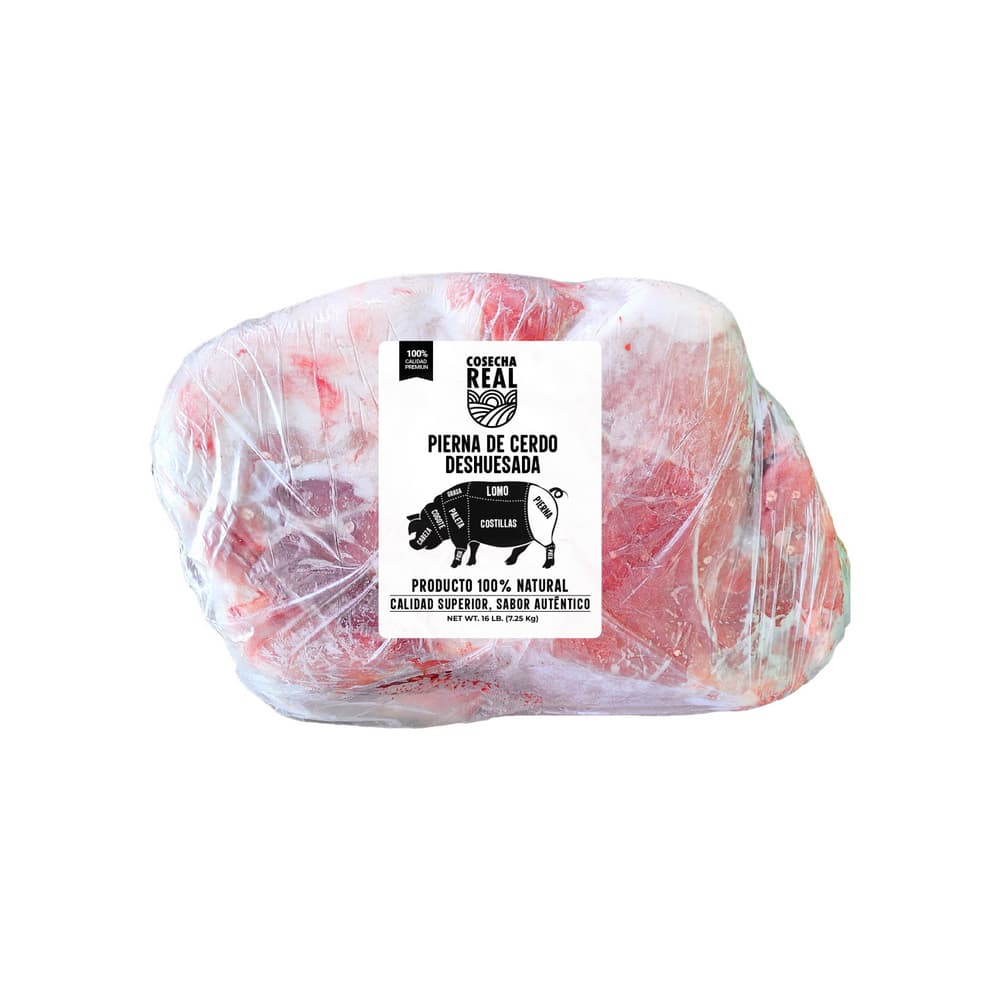 Pierna de cerdo deshuesada Cosecha Real (7.25 kg / 16 lb) - Imagen 1