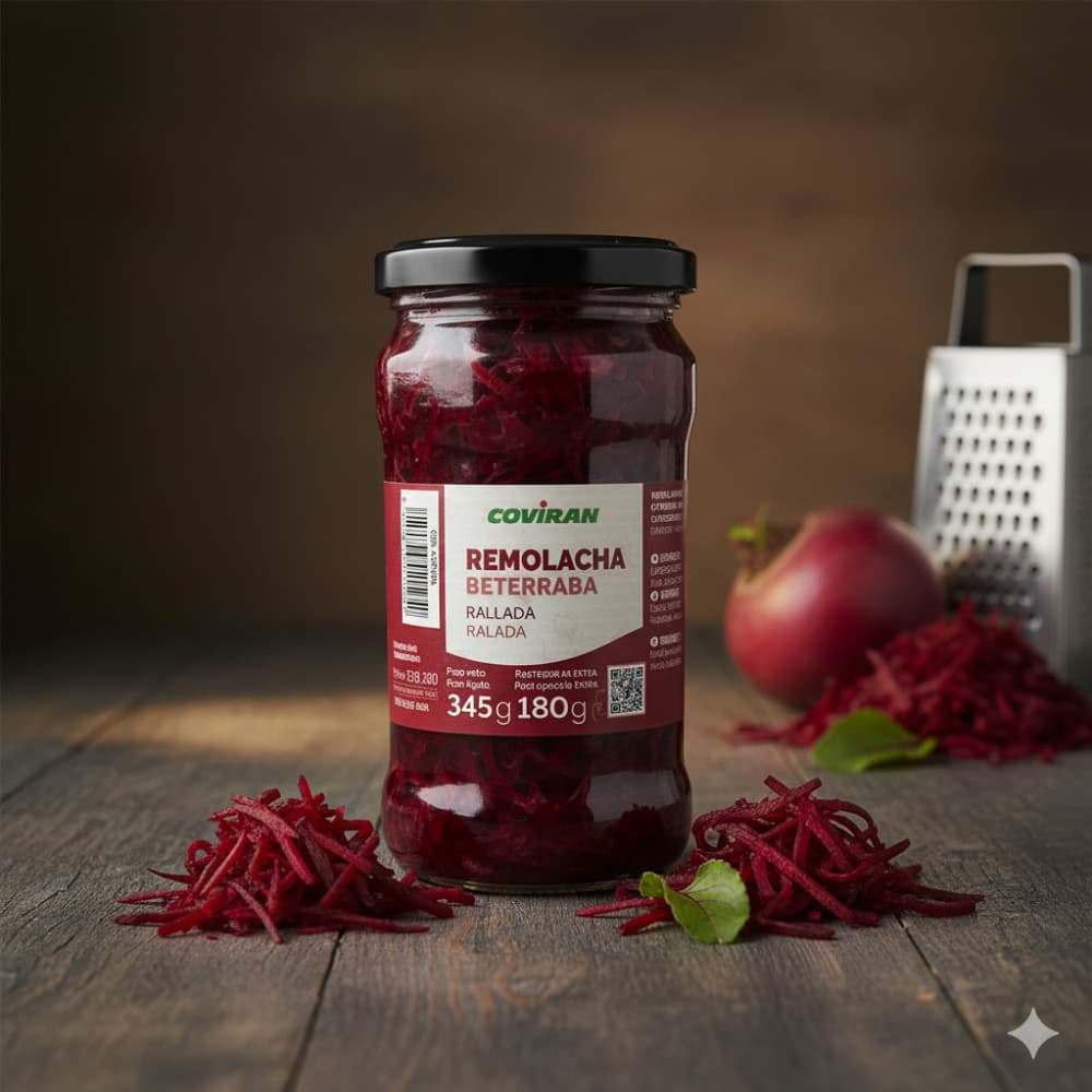 Remolacha rallada Coviran (345 g / 12.17 oz) - Miniatura 5