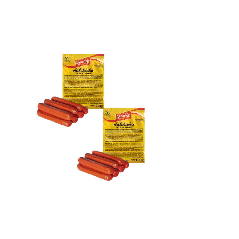 Salchichas de pollo ( 2 X 350 g / 12.35 oz) - Imagen 1