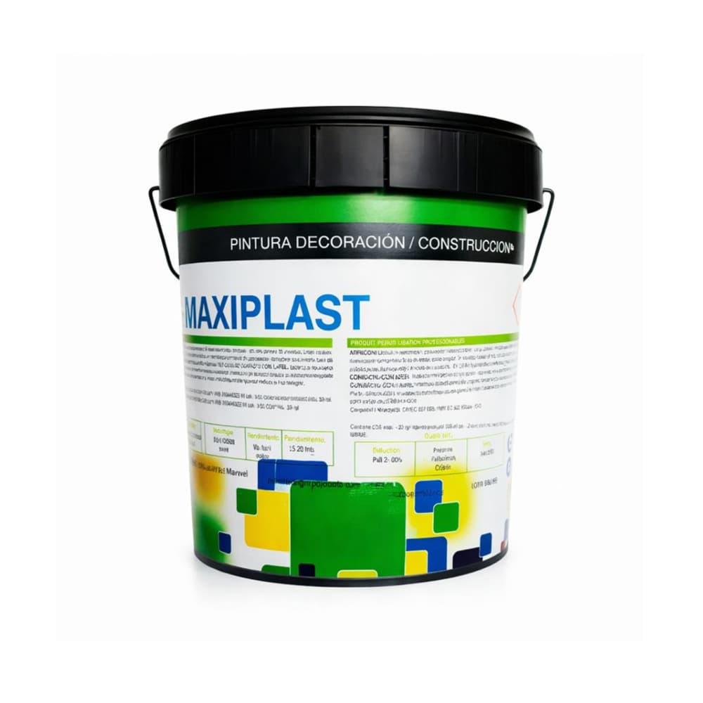 Pintura acrílica interior y exterior de color verde-azul Euro Campi (4 L) - Miniatura 2