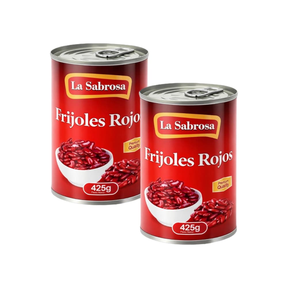 Frijoles rojos enlatados La Sabrosa (2 X 425 g / 15 oz) - Miniatura 1