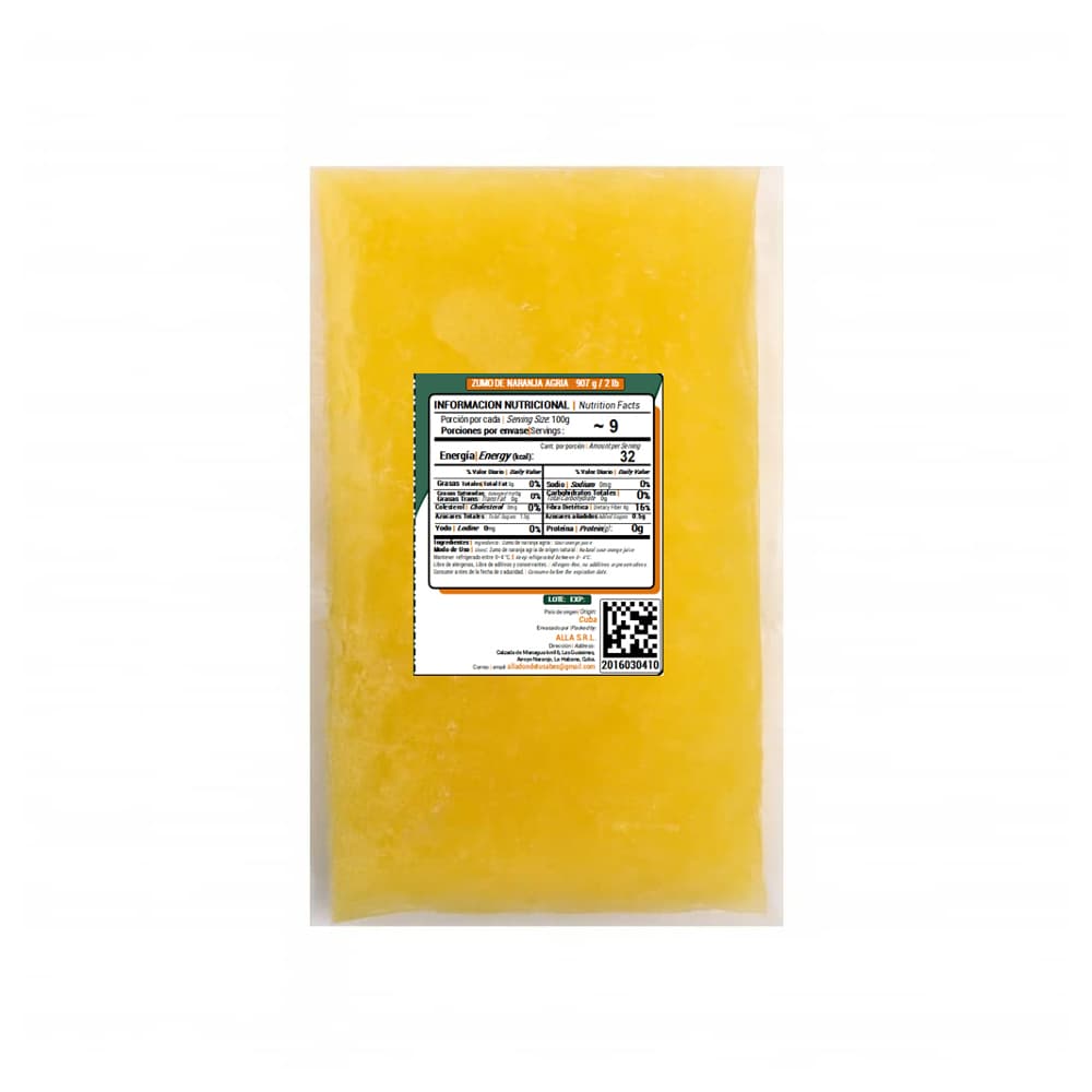 Zumo de naranja agria ALLÁ (907 g / 2 lb) - Miniatura 2