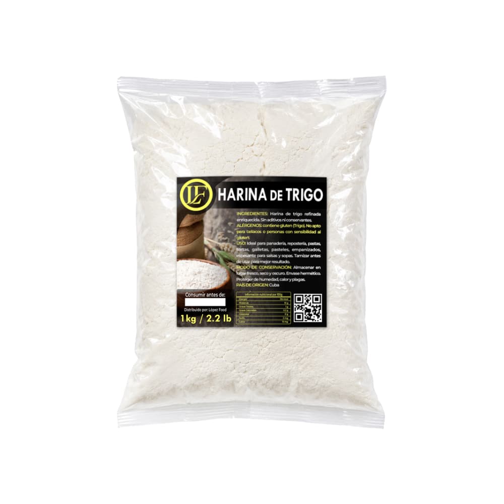 Harina de trigo LF (1 kg / 2.2 lb) - Miniatura 1