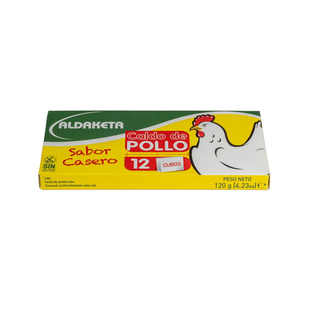 Cubos de caldo de pollo Aldaketa (120 g / 4.23 oz) - Miniatura 4