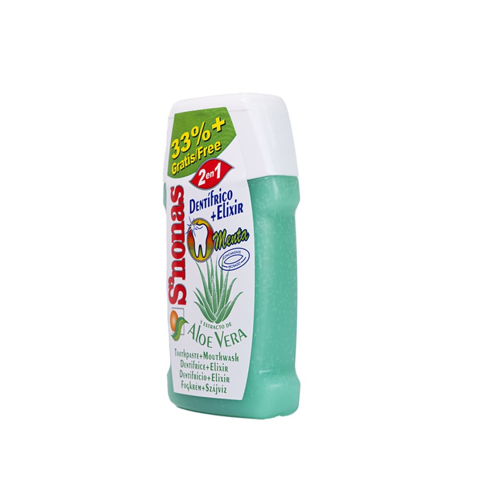 Dentrífico de aloe vera S'nonas (100 ml / 3.38 fl oz) - Miniatura 3
