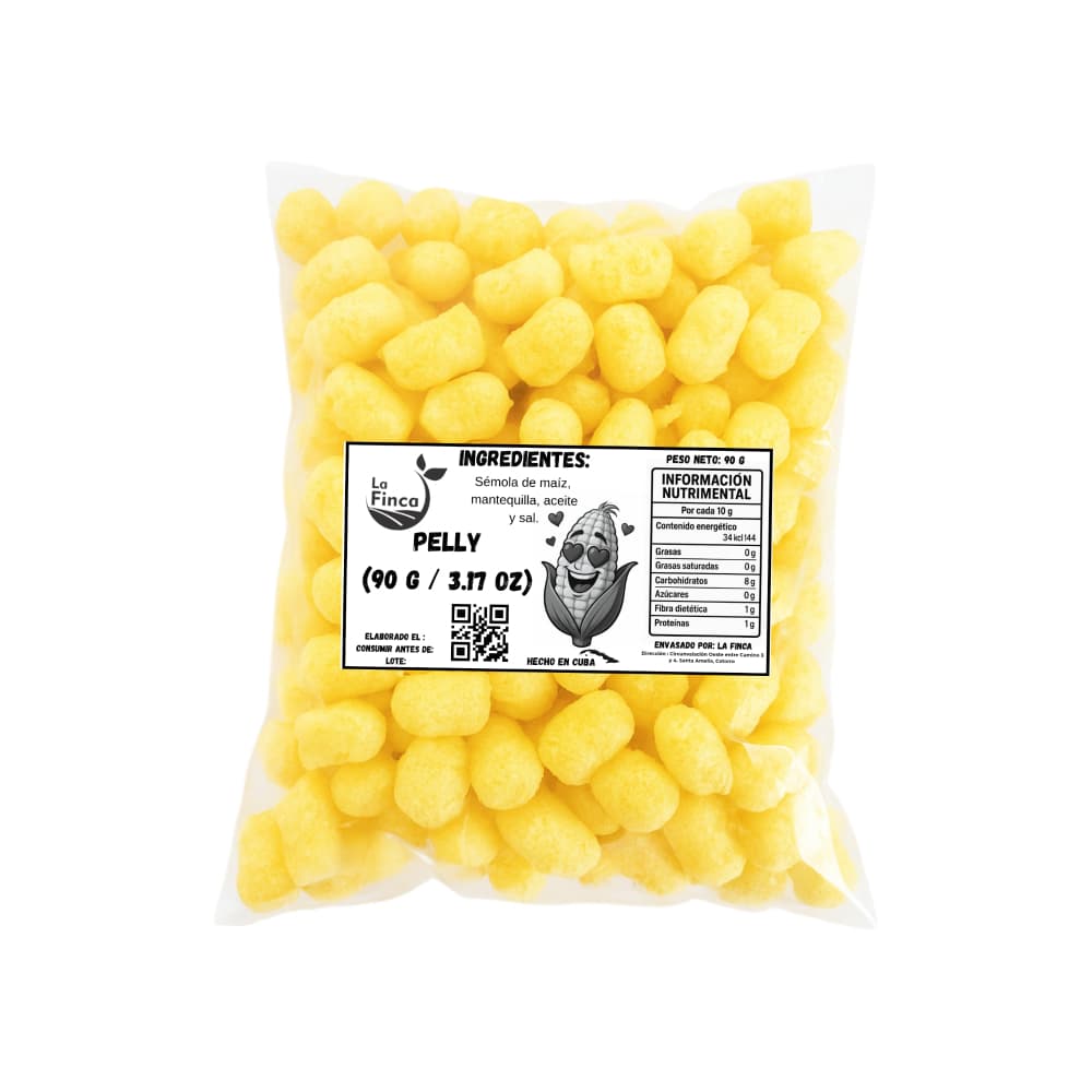 Pelly de sémola de maíz La Finca (90 g / 3.17 oz) - Imagen 1