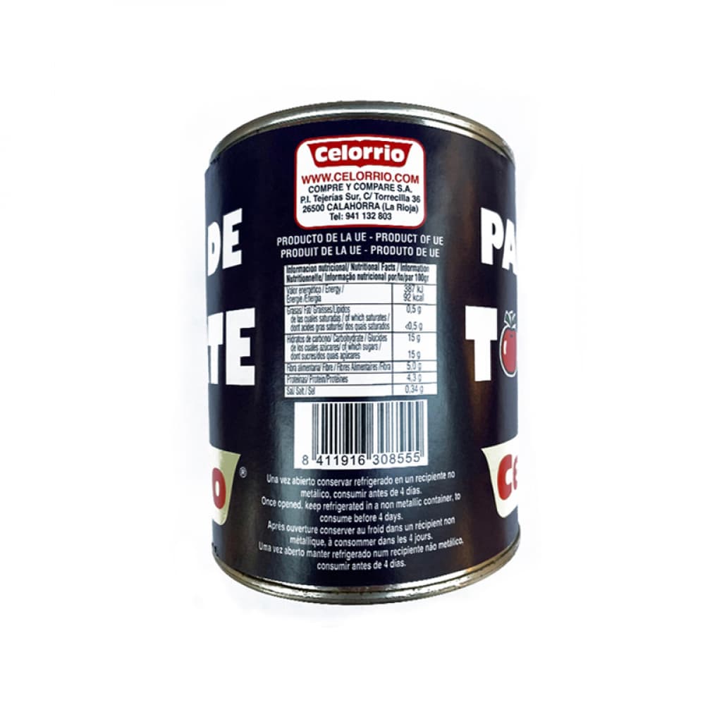 Pasta de tomate Celorrio (800 g / 1.76 lb) - Miniatura 2
