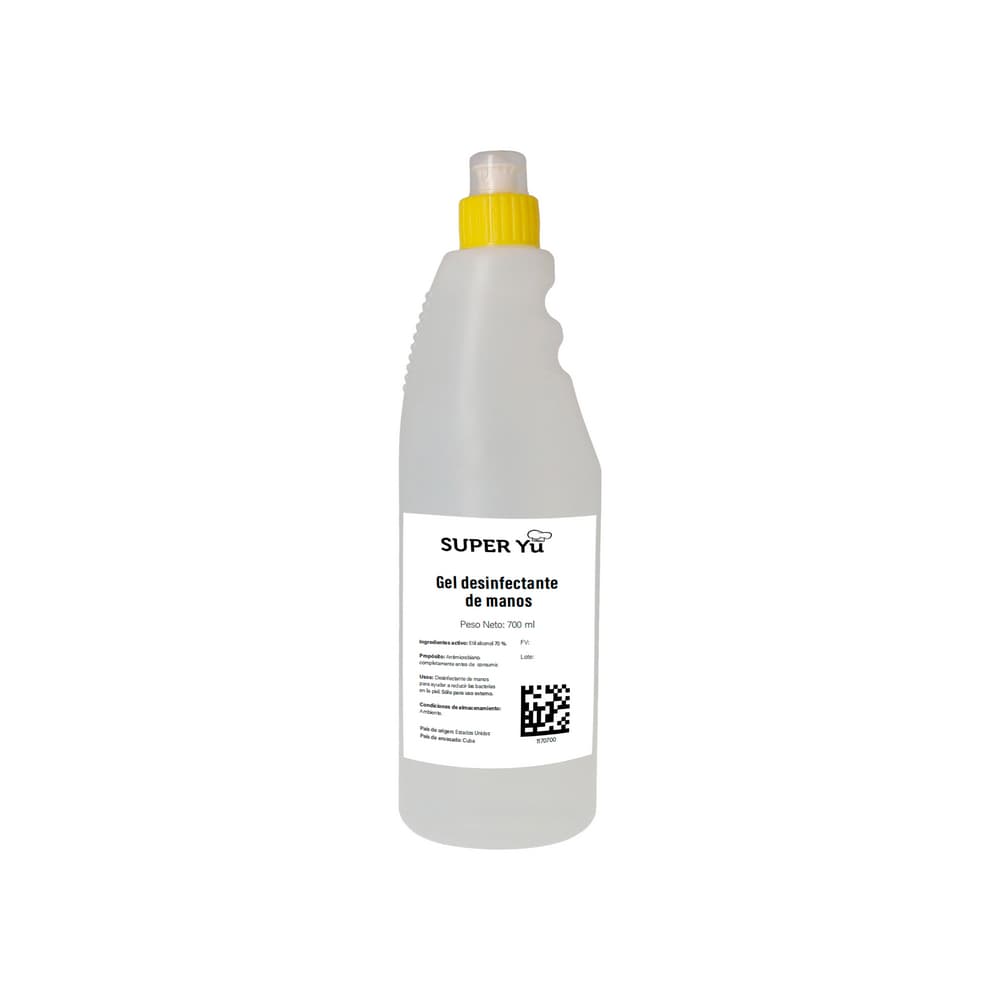 Gel desinfectante de manos Super Yu (700 ml) - Miniatura 1