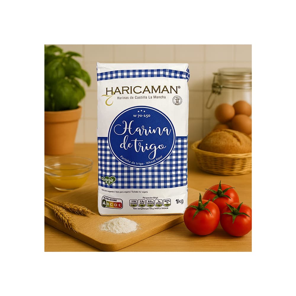 Harina de trigo Haricaman ( 2 x 1 kg / 2.2 lb) - Miniatura 2
