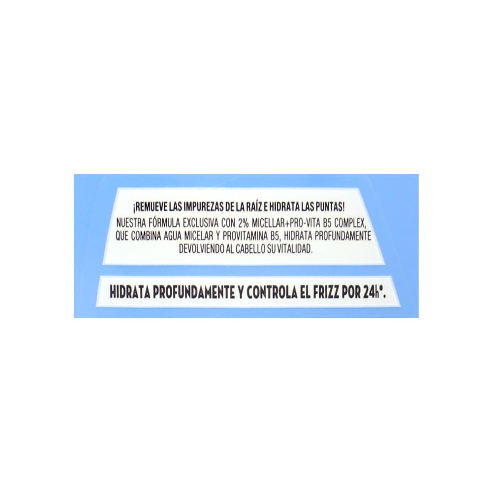 Champú equilibrio capilar Micellar Pro Vita B5 Sedal (620 ml) - Miniatura 4