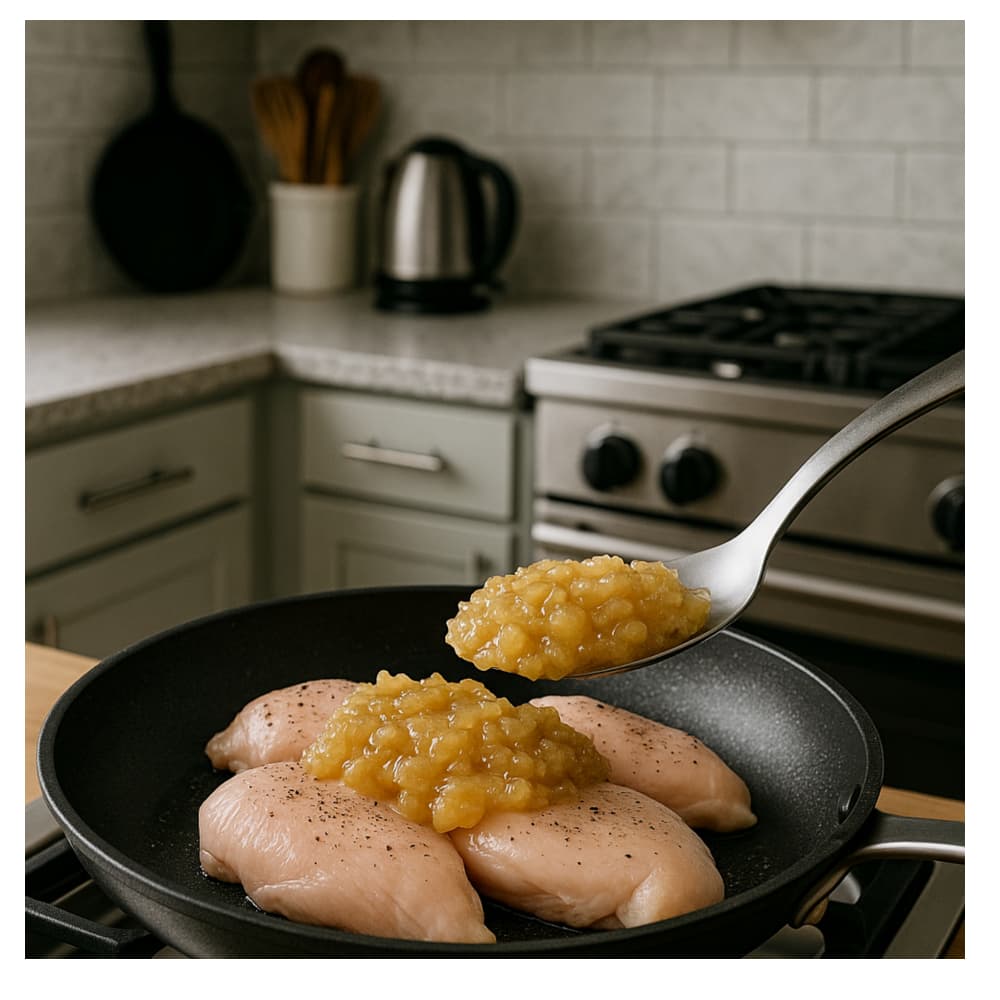 Cebolla molida con aceite (500 g / 1.10 lb) - Miniatura 4