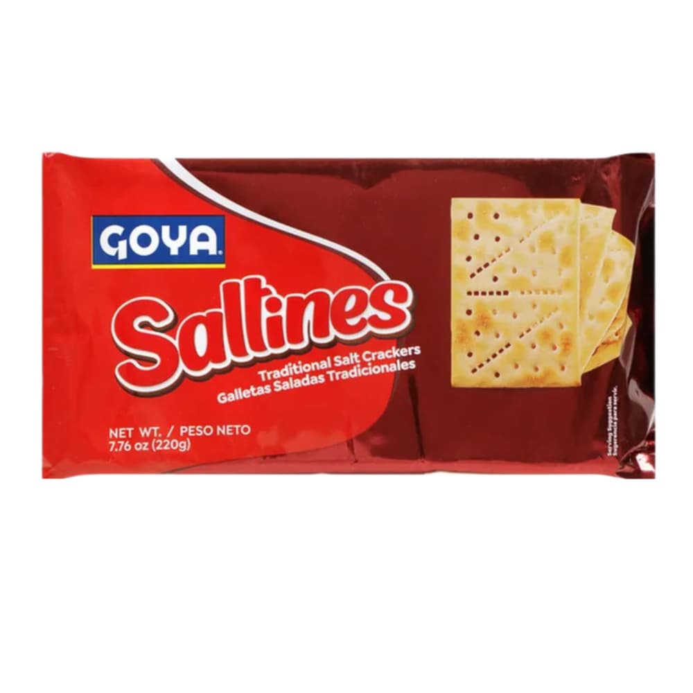 Galletas saladas tradicionales Saltines Goya (220 g / 7.76 oz) - Imagen 1