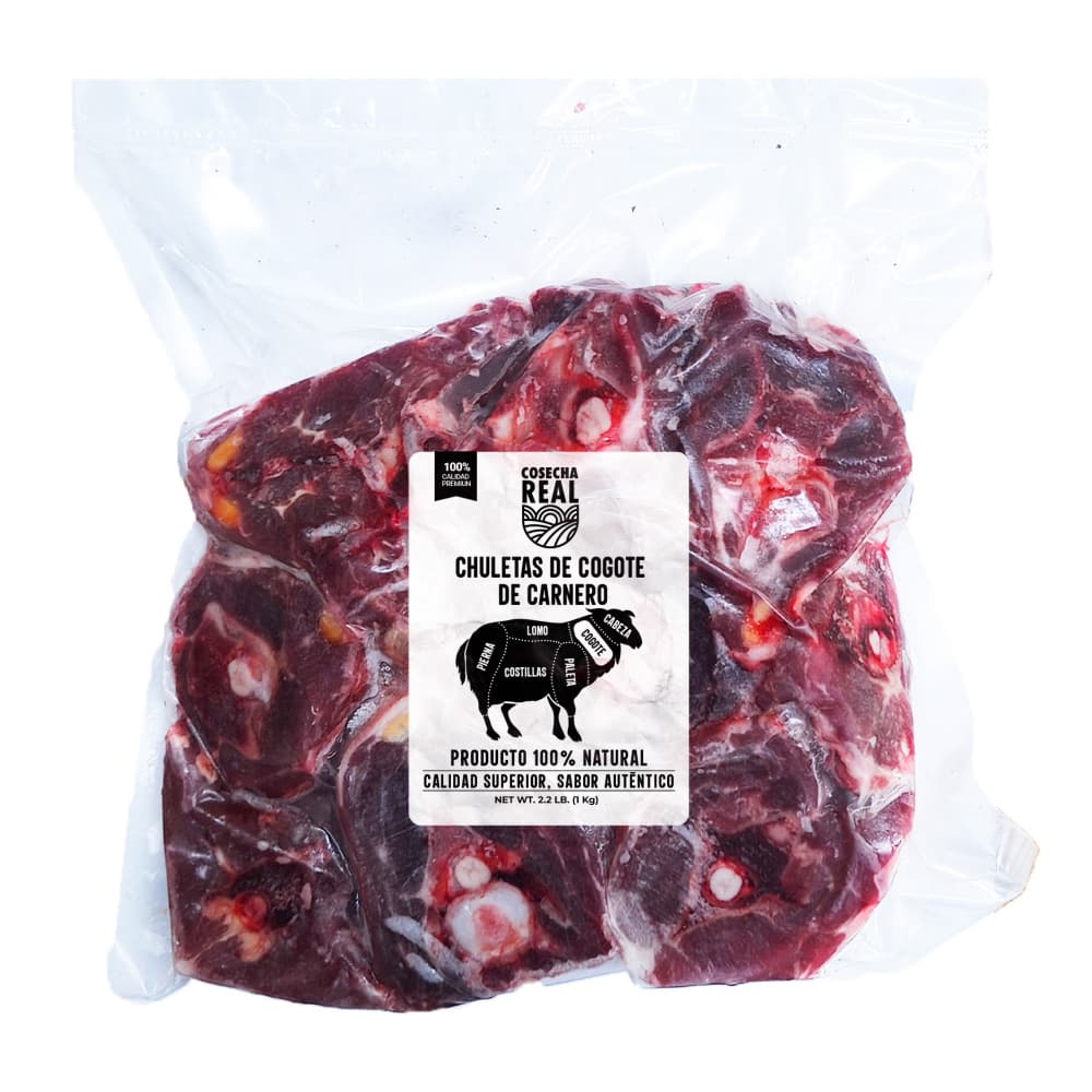 Chuletas de cogote de carnero Cosecha Real (1 kg / 2.2 lb) - Miniatura 2