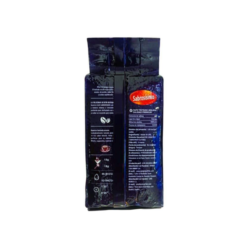 Café espresso tostado y molido premium Sabrosísimo (250 g / 8.81 oz) - Miniatura 4