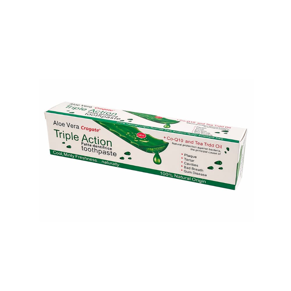 Pasta dental de aloe vera Crogate Triple Acción (100 g / 3.52 oz) - Miniatura 3