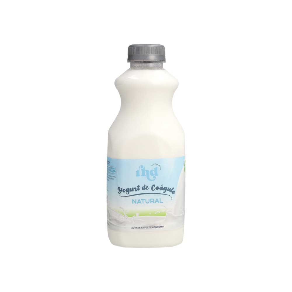 Yogurt probiótico de coágulo natural RHD (1 L) - Imagen 1