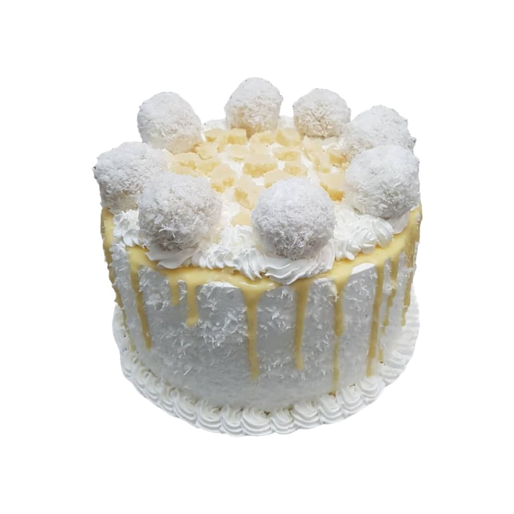 Tarta Raffaello con licor de coco y chocolate blanco Le Patissier (12 personas) - Imagen 1